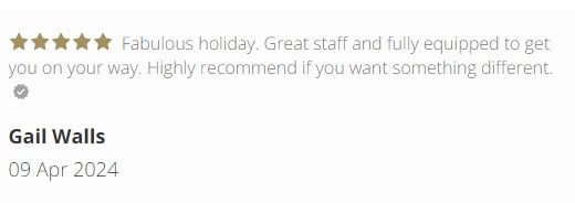 Discover Why Caley Cruisers is the Best Choice for Boat Hire - guest feedback 2