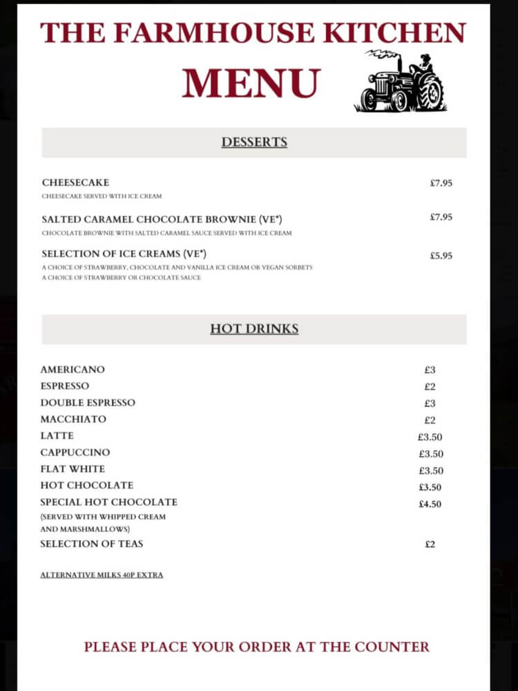 The Farmhouse Kitchen - gghmenu3