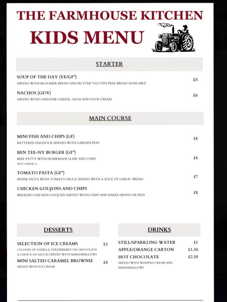 The Farmhouse Kitchen - gghmenu4